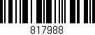 Código de barras (EAN, GTIN, SKU, ISBN): '817988'