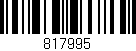 Código de barras (EAN, GTIN, SKU, ISBN): '817995'