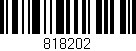 Código de barras (EAN, GTIN, SKU, ISBN): '818202'