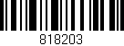Código de barras (EAN, GTIN, SKU, ISBN): '818203'