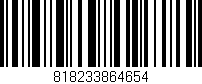 Código de barras (EAN, GTIN, SKU, ISBN): '818233864654'