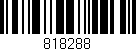 Código de barras (EAN, GTIN, SKU, ISBN): '818288'