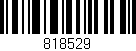 Código de barras (EAN, GTIN, SKU, ISBN): '818529'