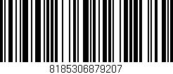 Código de barras (EAN, GTIN, SKU, ISBN): '8185306879207'
