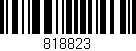Código de barras (EAN, GTIN, SKU, ISBN): '818823'
