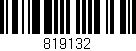 Código de barras (EAN, GTIN, SKU, ISBN): '819132'