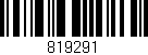 Código de barras (EAN, GTIN, SKU, ISBN): '819291'