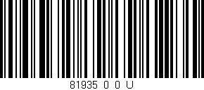 Código de barras (EAN, GTIN, SKU, ISBN): '81935_0_0_U'