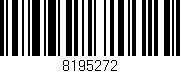 Código de barras (EAN, GTIN, SKU, ISBN): '8195272'