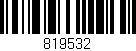 Código de barras (EAN, GTIN, SKU, ISBN): '819532'