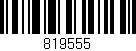 Código de barras (EAN, GTIN, SKU, ISBN): '819555'