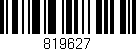 Código de barras (EAN, GTIN, SKU, ISBN): '819627'