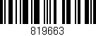 Código de barras (EAN, GTIN, SKU, ISBN): '819663'