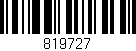 Código de barras (EAN, GTIN, SKU, ISBN): '819727'