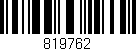 Código de barras (EAN, GTIN, SKU, ISBN): '819762'