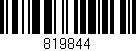 Código de barras (EAN, GTIN, SKU, ISBN): '819844'