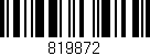 Código de barras (EAN, GTIN, SKU, ISBN): '819872'