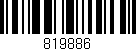 Código de barras (EAN, GTIN, SKU, ISBN): '819886'