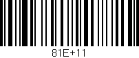 Código de barras (EAN, GTIN, SKU, ISBN): '81E+11'