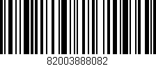 Código de barras (EAN, GTIN, SKU, ISBN): '82003888082'