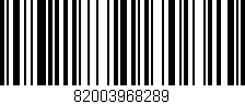 Código de barras (EAN, GTIN, SKU, ISBN): '82003968289'