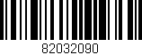 Código de barras (EAN, GTIN, SKU, ISBN): '82032090'
