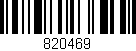 Código de barras (EAN, GTIN, SKU, ISBN): '820469'