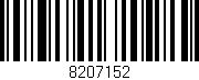 Código de barras (EAN, GTIN, SKU, ISBN): '8207152'