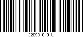 Código de barras (EAN, GTIN, SKU, ISBN): '82098_0_0_U'