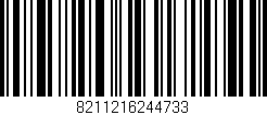 Código de barras (EAN, GTIN, SKU, ISBN): '8211216244733'