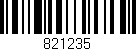 Código de barras (EAN, GTIN, SKU, ISBN): '821235'