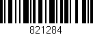 Código de barras (EAN, GTIN, SKU, ISBN): '821284'