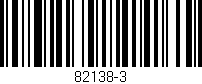 Código de barras (EAN, GTIN, SKU, ISBN): '82138-3'