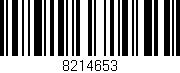 Código de barras (EAN, GTIN, SKU, ISBN): '8214653'