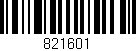 Código de barras (EAN, GTIN, SKU, ISBN): '821601'