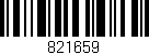 Código de barras (EAN, GTIN, SKU, ISBN): '821659'