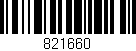Código de barras (EAN, GTIN, SKU, ISBN): '821660'