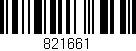 Código de barras (EAN, GTIN, SKU, ISBN): '821661'