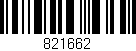 Código de barras (EAN, GTIN, SKU, ISBN): '821662'