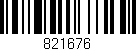 Código de barras (EAN, GTIN, SKU, ISBN): '821676'