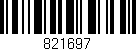 Código de barras (EAN, GTIN, SKU, ISBN): '821697'