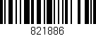Código de barras (EAN, GTIN, SKU, ISBN): '821886'