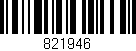 Código de barras (EAN, GTIN, SKU, ISBN): '821946'