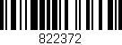 Código de barras (EAN, GTIN, SKU, ISBN): '822372'