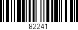 Código de barras (EAN, GTIN, SKU, ISBN): '82241'