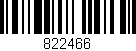 Código de barras (EAN, GTIN, SKU, ISBN): '822466'