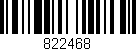 Código de barras (EAN, GTIN, SKU, ISBN): '822468'
