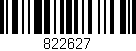 Código de barras (EAN, GTIN, SKU, ISBN): '822627'