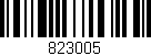 Código de barras (EAN, GTIN, SKU, ISBN): '823005'