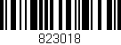 Código de barras (EAN, GTIN, SKU, ISBN): '823018'